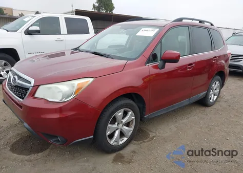 2015 Subaru Forester 2.5I Limited from USA, damaged, VIN JF2SJAHC6FH474623